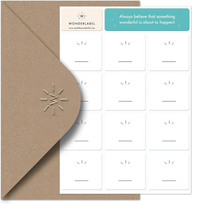 Wonder Label™ Organising Labels (Blank)